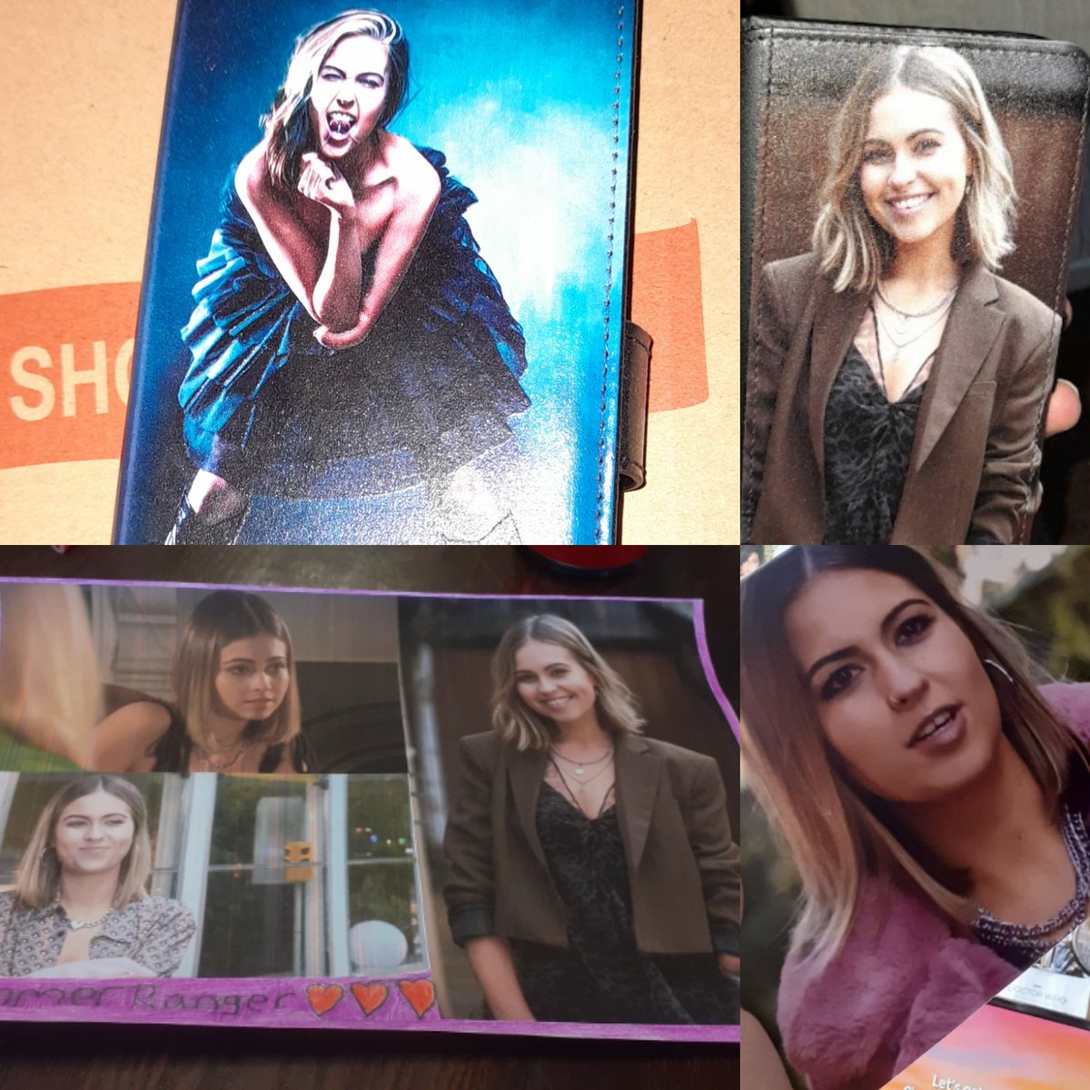 rhiannonclemfan's tweet image. I love my Rhiannon merch🥺😍
Contents👇
1x Cast Card
2x Tops
1x Drawing
1x 6x4 Custom Photo Album
2x Heart Keychains
1x circle Keychain
1x Jigsaw Puzzle
1x Book Fact File
1x Glass Coaster
1x Mug
1x Signed Photo
10x Keychains
2x Phone Cases
1x Placemat
1x Canvas
#rhiannonclements