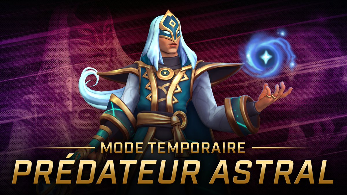 Avez-vous déjà rêvé de contrôler la puissance du cosmos ?

Ce week-end, c'est possible en abusant de l'ultime de Jenos ! C'est le mode temporaire Prédateur astral.