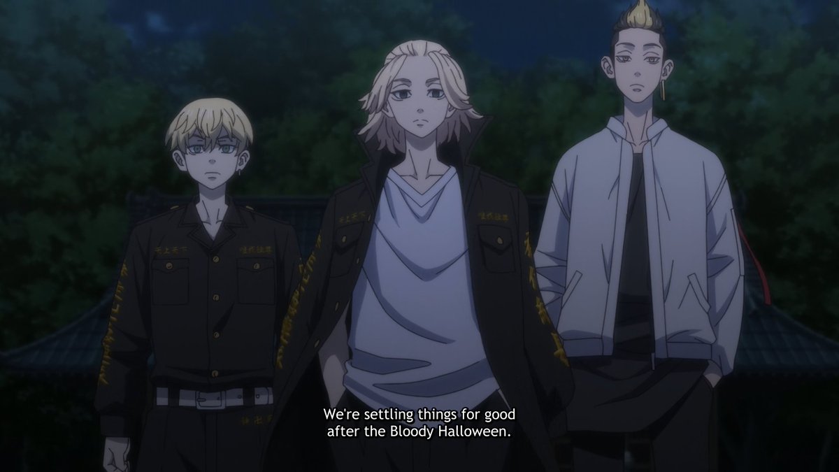 panravenc's tweet photo. #TokReWatch | EP 23

in the end, i really love draken's character. so harsh outwards, with such a kind heart. takemichi's and hinata's moment, that frame is so cute!! (´ω｀*) takemichi's officially part of toman, and chifuyu's on scene again! there's only one episode left, now... https://t.co/nOodMgyctk