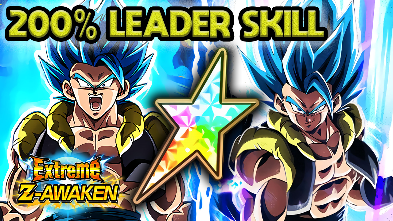 100% LR GOGETA BLUE LEVEL 10 LINKS WITH LVL 27 ADDITIONAL! Dragon Ball Z  Dokkan Battle 