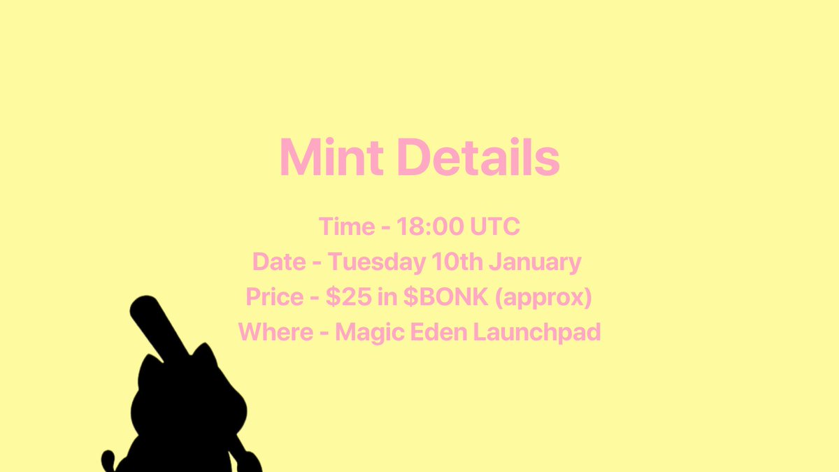 Not hype, a movement.

January 10th
18:00 UTC

Only in available in $BONK, all $BONK raised will be BURNED.