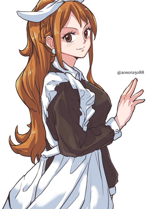 #ONEPIECE 
メイドナミ 