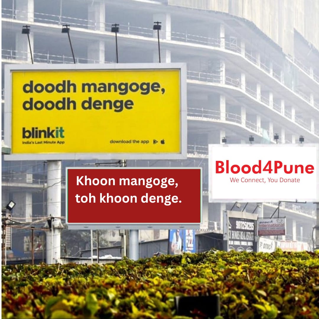 blood4pune's tweet photo. We Connect, You Donate
#Blood4Pune

@letsblinkit @lcs4society 
#pune #blood #plasma #platelets #donor #donation #trending https://t.co/mYpB68LL6G