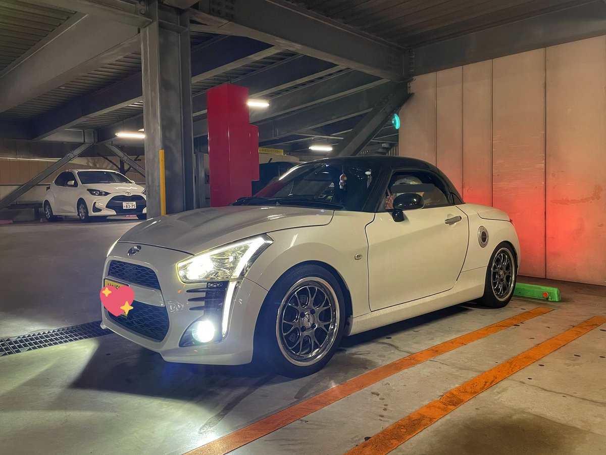 robe_copen26's tweet photo. 最近バイクより車🚗³₃
#copen https://t.co/oBbmHUJB5y