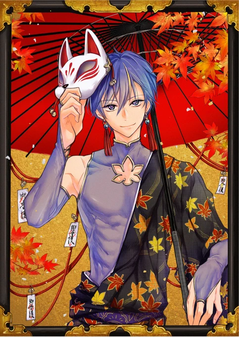 テーマを決めてカラー描くの大好きです 