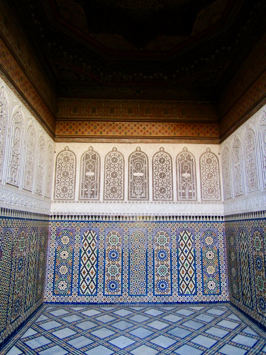 AwayMaja's tweet photo. Stunning architecture and tiles at #DarElBacha museum and the #SaadianTombs โ two of my favorite places in #Marrakech ๐โจ
#VisitMarrakech #VisitMarrakechRegion #Morocco #VisitMorocco @visit_marrakech @Visit_Morocco_ https://t.co/Otif0ZRduz