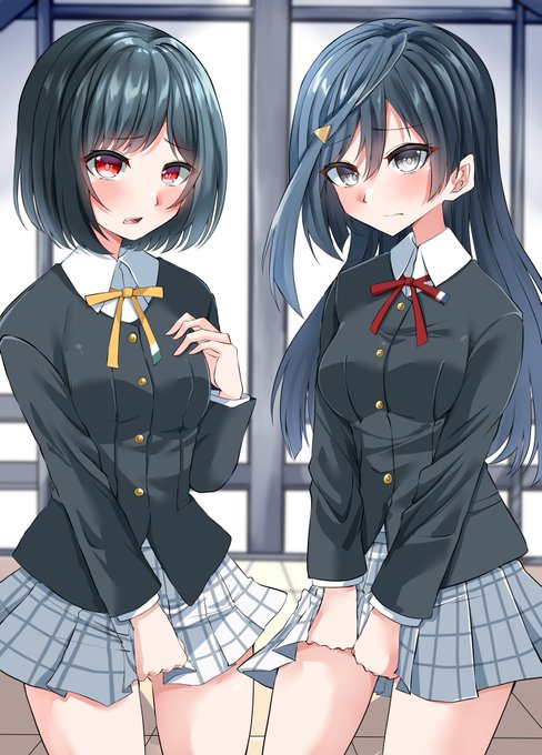 ご依頼で描かせていただきました虹ヶ咲の栞子ちゃんと優木せつ菜ちゃん!
ご依頼ありがとうございましたm(_ _)m 