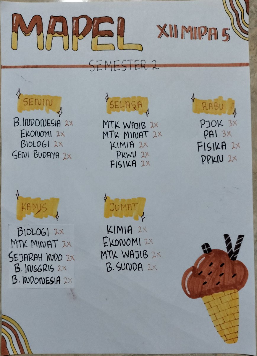 Orlyneee's tweet photo. Awali semester baru dengan senyumanπ€
Btw udh lama ga lettering jadi kaku lagiπ
#semesterbaru https://t.co/m0PSpe9D9V