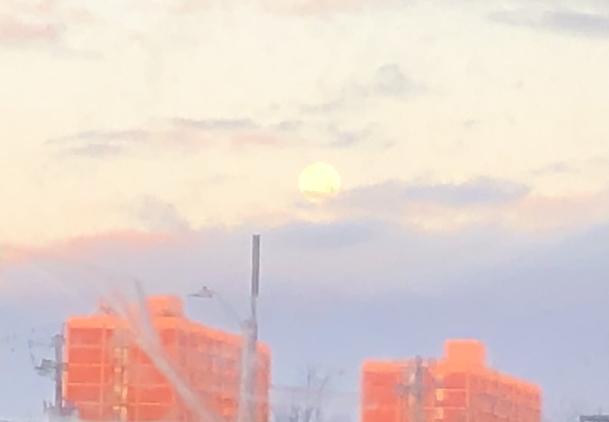 SheilaCriderArt's tweet photo. #FullMoonMorning 
#Baltimore https://t.co/0sBtKRBKTJ