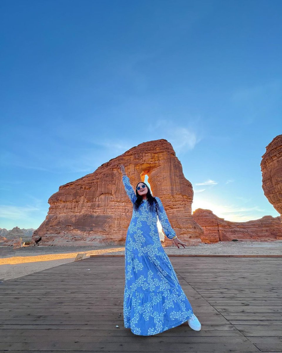 VisitSaudi's tweet photo. Uncover the mysteries of AlUla's ancient past—where rich culture and natural beauty blend together in one fascinating desert setting.
📸 by @safarnamabynidhi
#VisitSaudi #Tourism #Travel #AlUla #Culture #InArabia #WelcomeToArabia https://t.co/1xyLZLAcgg