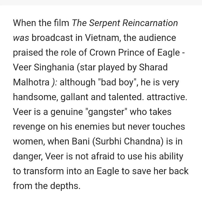 smarmy006's tweet photo. Love each n every word of the Article ❤️wid one show dat too wid only 50 episodes he created this much craze internationally..btw he doesn't need 50 episodes also to create dat magic. only 1 or 2 episode is enough for him to create da craze🔥
#SharadMalhotra 
#VeeranshuSinghania https://t.co/DM8W9Oht9i