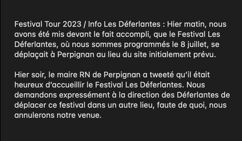 Indochine tweet media