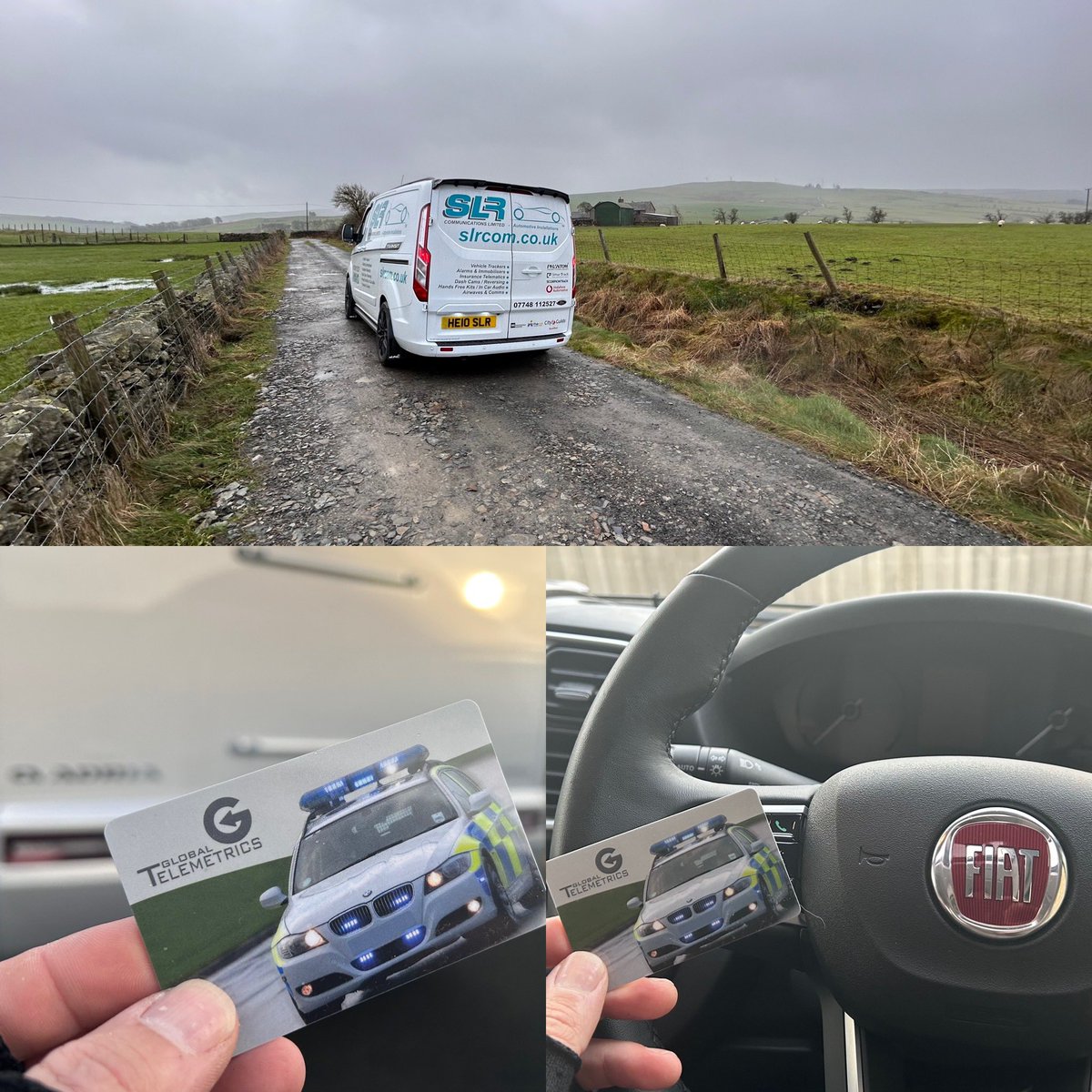 S.L.R Communications Limited out in the Country Side doing what we do.. Protecting Customers Vehicles 👍 

This New Fiat Motorhome had a #SmarTrack Tracking system installed #motorhomelife #motorhomeadventures
