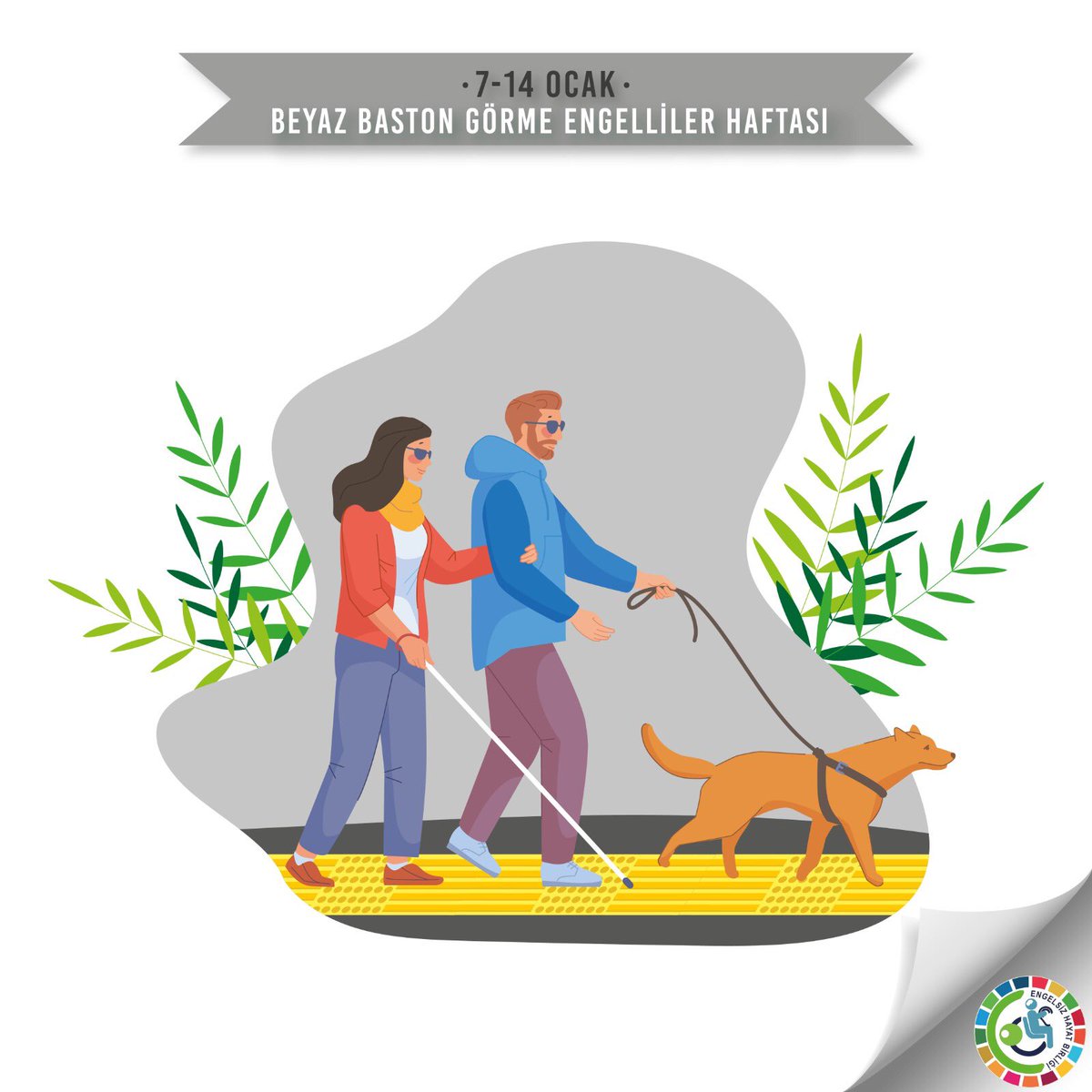 1931 yılından bu yana ‘Görme Engelliler’ için fark yaratmak amacıyla 7-14 Ocak tarihleri Beyaz Baston Görme Engelliler Haftası olarak anılmaktadır. 

#beyazbastongörmeengellilerhaftası 
#engelsizhayattoplulugu