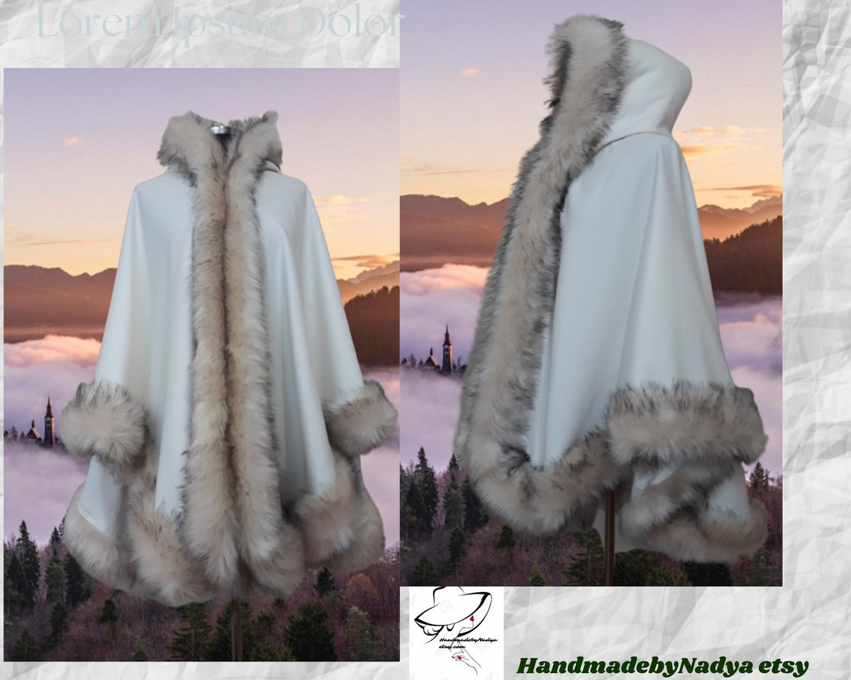 Womens Hooded Exclusive Cashmere Cape, Poncho with Arctic fox trim OOAK
etsy.com/listing/136444…
#babealpacacape #luxuryclothing #etsyhandmade #bridalcape #winterwedding @Etsy @EtsyRetweeter @SympathyRTs @SGH_RTs