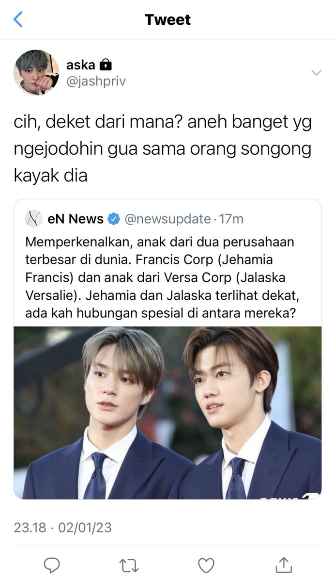 cryinab's tweet photo. jehaska

nomin au https://t.co/VMEzszqMdQ