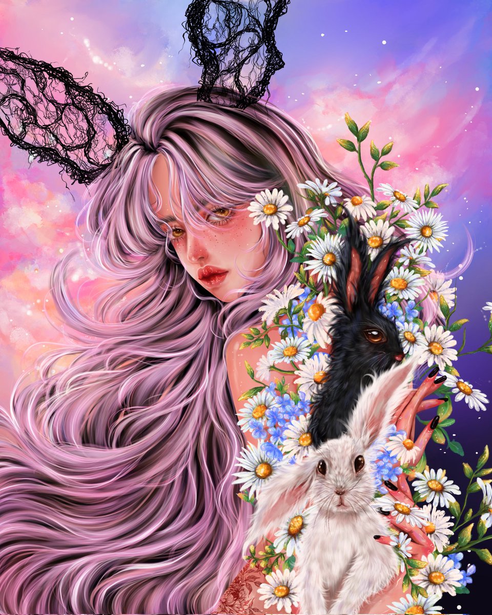 New Drop💜
First works 2023
🐰Rabbit Girl 🐇
reserve : 0.15 ETH
on <a href="/foundation/">Foundation 🌐</a>

#KatoKrew #KatoOGgo
 #NFTcollector #animegirl   #NFTCommumity  #fantasy #rabbit
