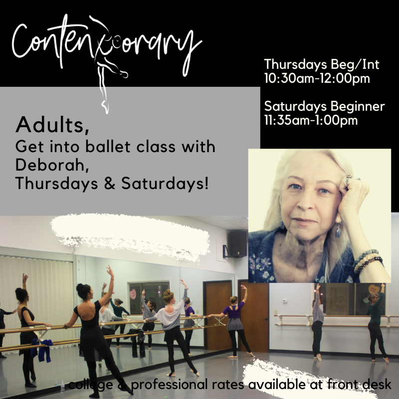 CBalletDallas's tweet image. We are Swooning on Saturdays due to our Amazing Lineup of "Contemporary" Instructors---Ruth, Deborah, &amp;amp; Eileen, Oh my!! Don't miss Saturday classes at Contemporary! Pro &amp;amp; College Rates! #adultballet #balleteveryday  #danceteacher #dallasartists #dallasdancers #dallasdanceclass