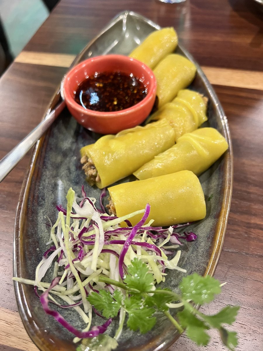 TheRadFactor's tweet photo. Gurgaon food alert! 

Taste of Sikkim, Airia Mall has very authentic flavours. Thukpas, laphing, and datchi are definitely mouth-watering.

Delectable flavours all the way from Sikkim. The one who runs the show is very warm and enterprising. 

#MustTry 
#PleaseVisit https://t.co/JKwawbX6ny