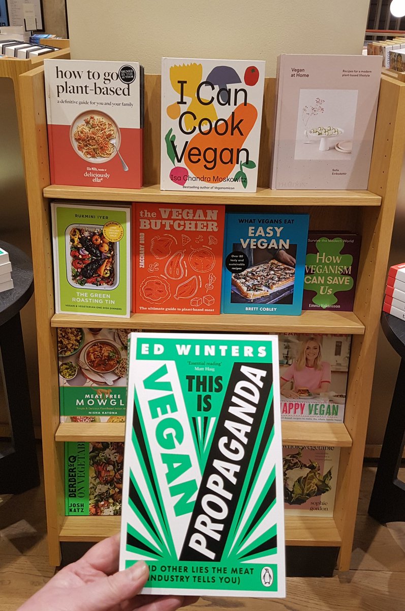 WaterstonesPicc's tweet image. Thinking of experimenting with more vegan or vegetarian cooking? These are some of our staff favourites.