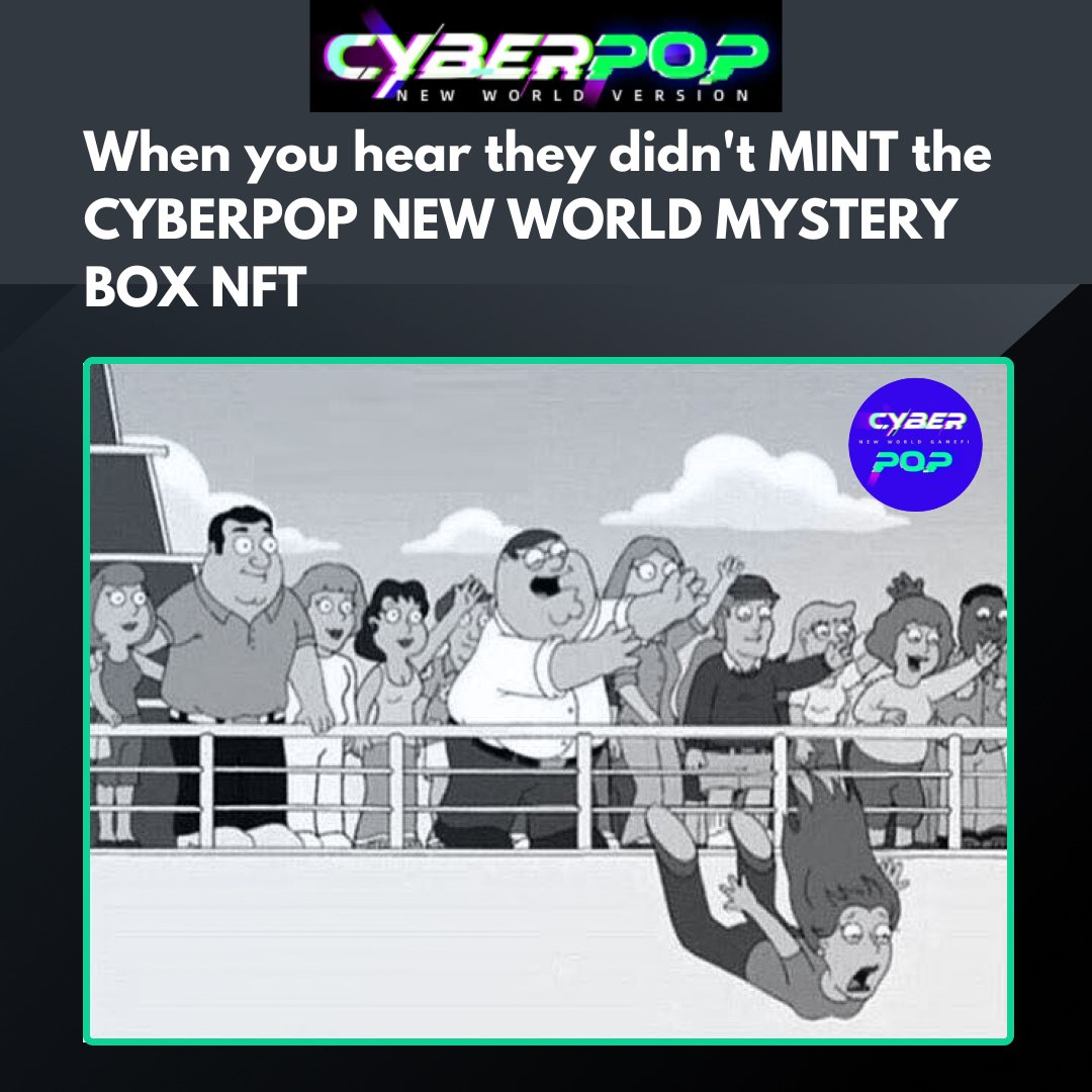 @cyberpopnw My entry meme 2
@cyberpopnw #cyberpop