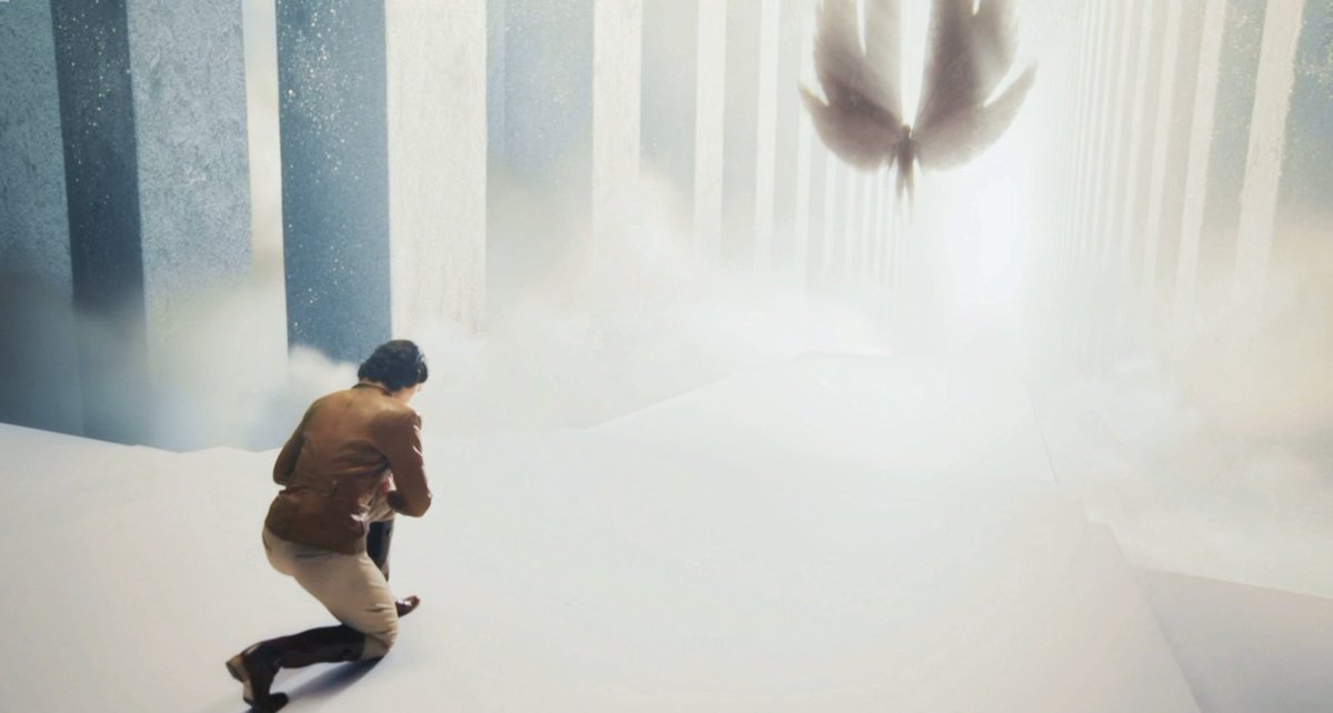 Lyra had lied to Iofur Raknison with her words; her mother was lying with her whole life.

#HisDarkMaterials