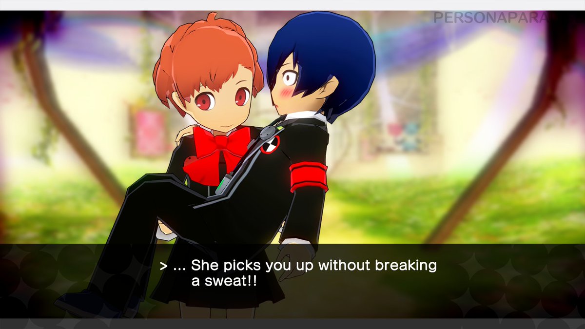 personaparadise's tweet image. She's not a princess 👑

#Persona3Portable #P3P #kitahamu #PQ2 #PersonaQ #キタハム