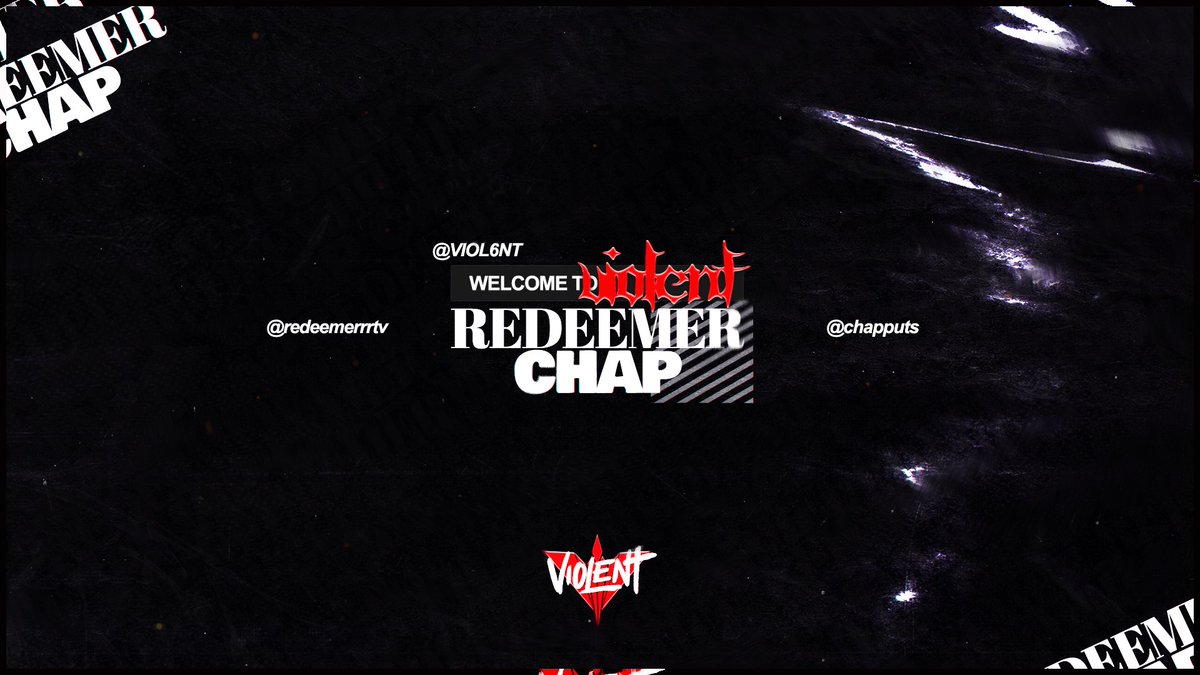 viol6nts's tweet photo. Welcome @RedeemerrrTV @Chapputs to Violent! https://t.co/hCOF5ZV9NM