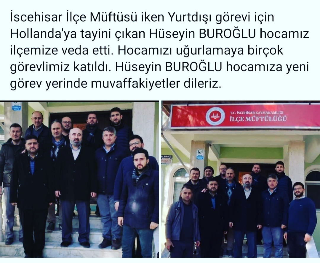 İscehisar İlçe Müftülüğü (@iscehisar_muf) on Twitter photo 