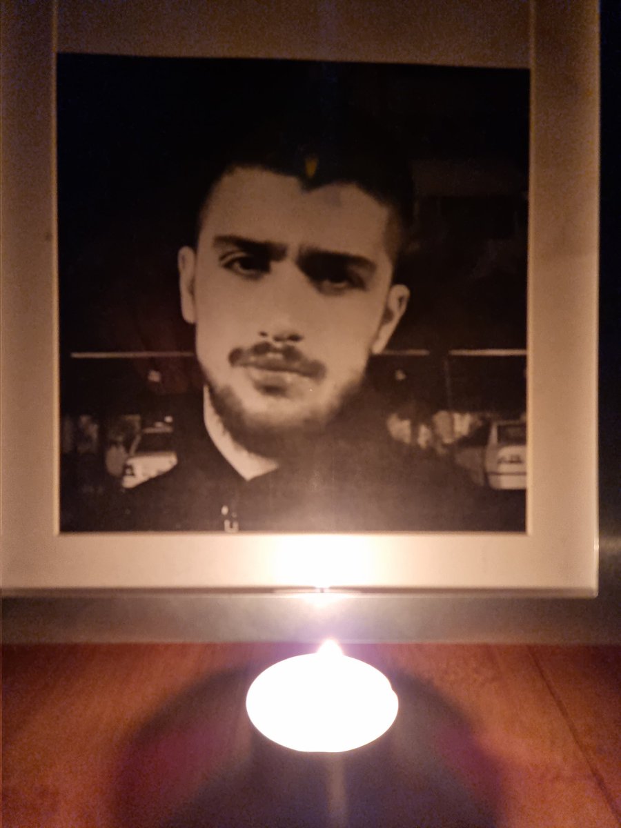 Helge_Limburg's tweet photo. Mourning for #MohammadMehdiKarami. But out of tears rises Power. Brave people in #Iran keep on fighting peacefully for freedom and democracy. And we are still on their side. #IranRevoIution #StopExecutionsInIran @YeOne_Rhie @daniela_sepehri @Khani2Mina https://t.co/LyPBbGPoCE