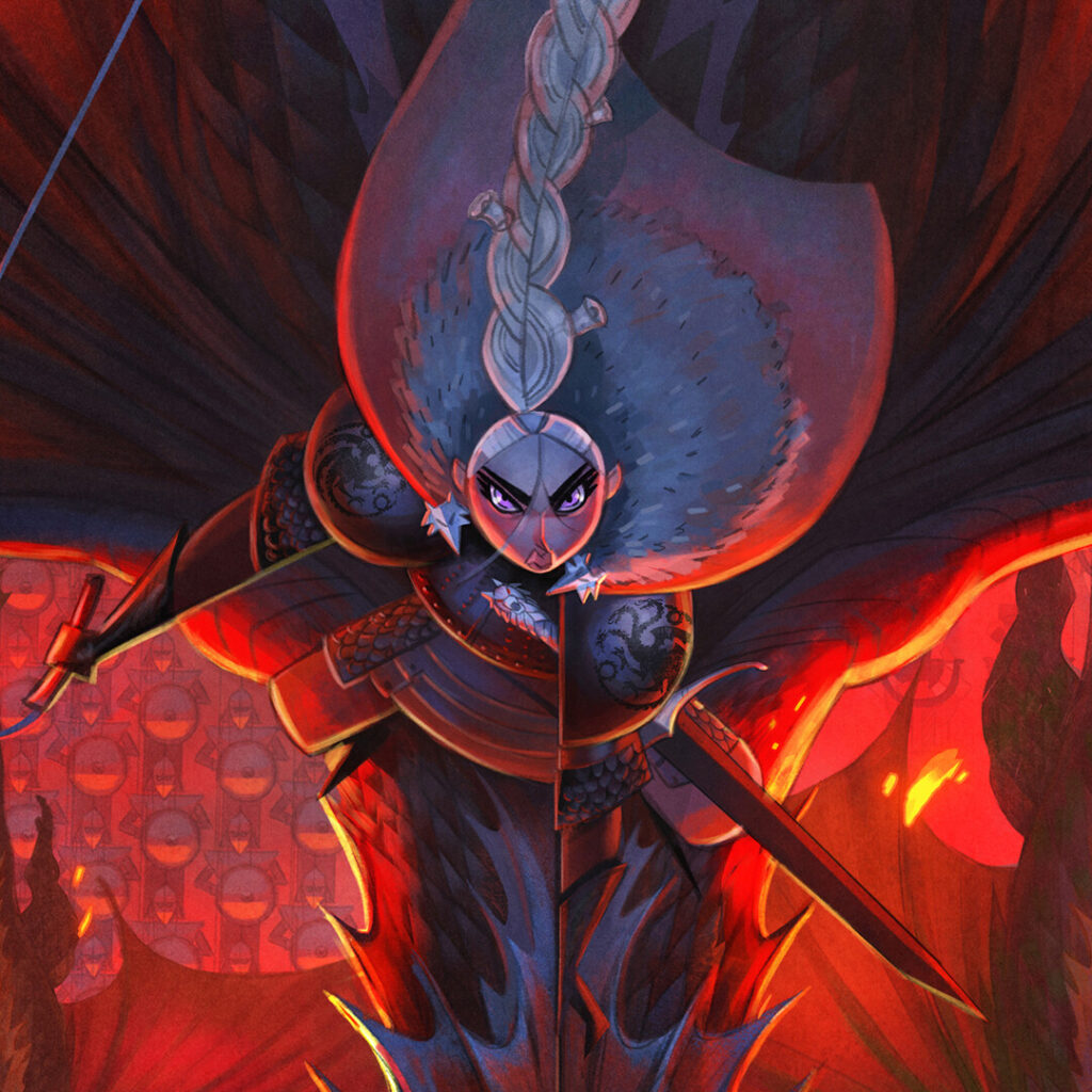 「The Art Of Almu RedondoGallery and   」|IAMAGのイラスト