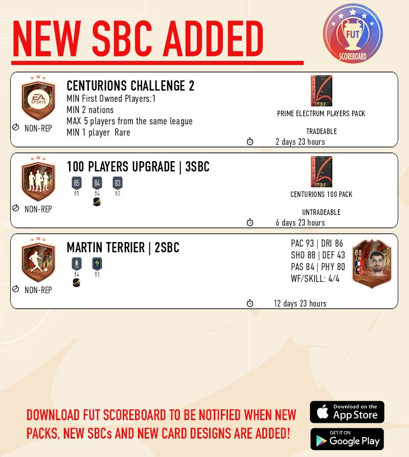 Fut_scoreboard's tweet photo. 🧩 NEW SBC ADDED 🧩 https://t.co/a6uWbgi9iU