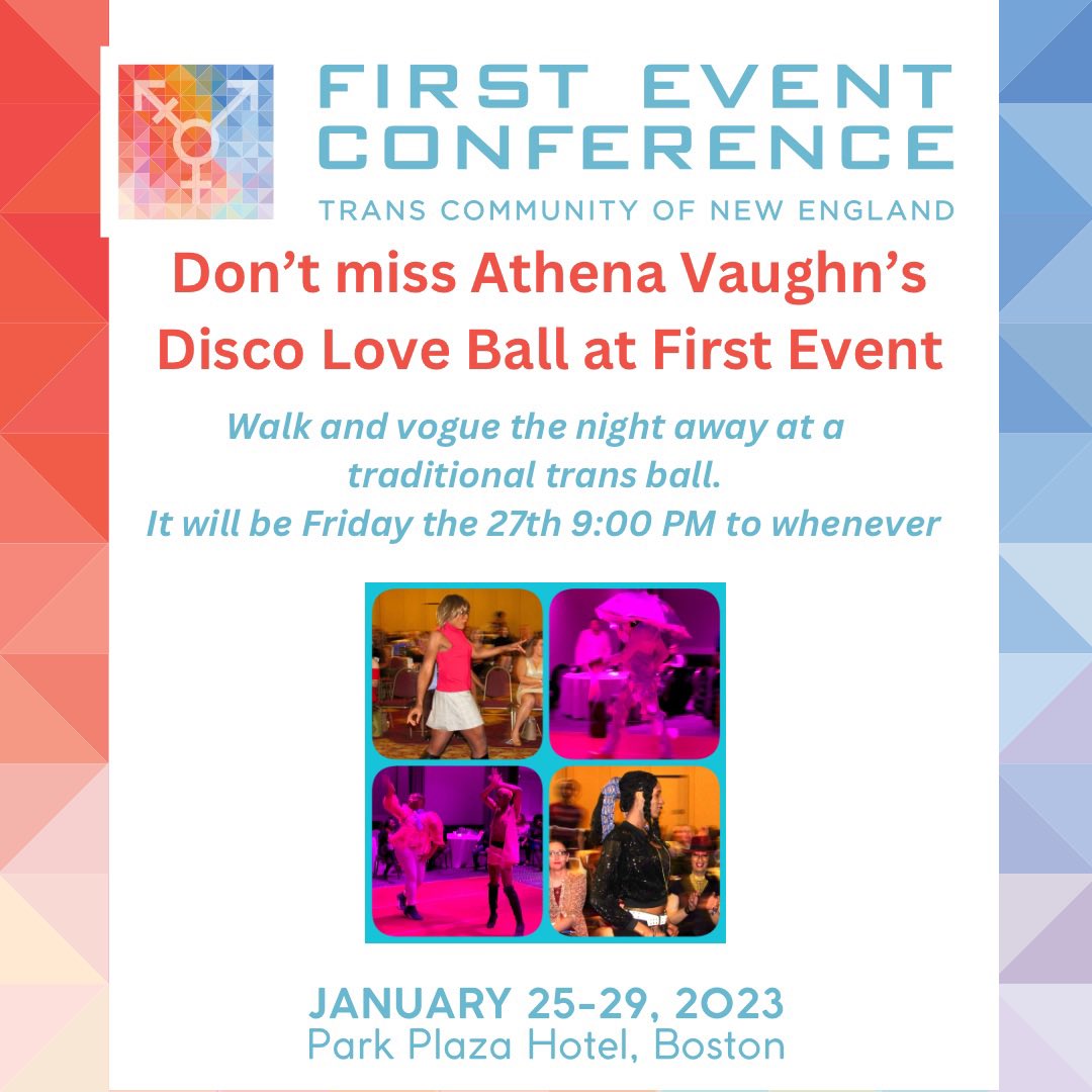 Register for First Event at:  whova.com/portal/registr…
#firsteventconf #lgbtqcommunity #transgenderawareness
