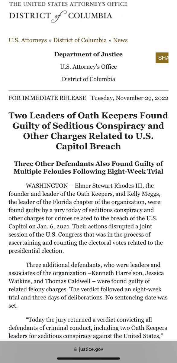 mook2357's tweet photo. @Martymcfly00 @Shawn_Grier @ElohimMusk @JBarTheGod @MattWalshBlog Yeah sure but also this where they were actually convicted. To my point. https://t.co/nwYA5wuW2f