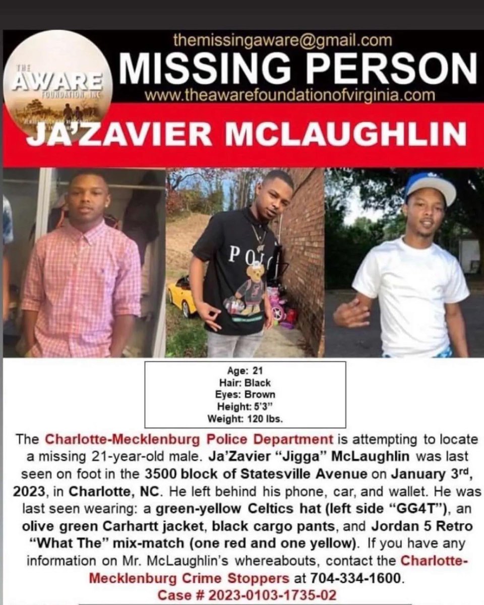 PLEASE HELP US BRING OUR FAMILY BACK HOMe ‼️‼️‼️ IF YOU HEAR OR SEE ANYTHING PLEASE LET US KNOW ‼️ THANK YOU TO EVERYONE WHO HAS BEEN HELPING & SHARING POST ‼️ #CharlotteNC #ConcordNC #DanvilleVA #MissingPerson #help