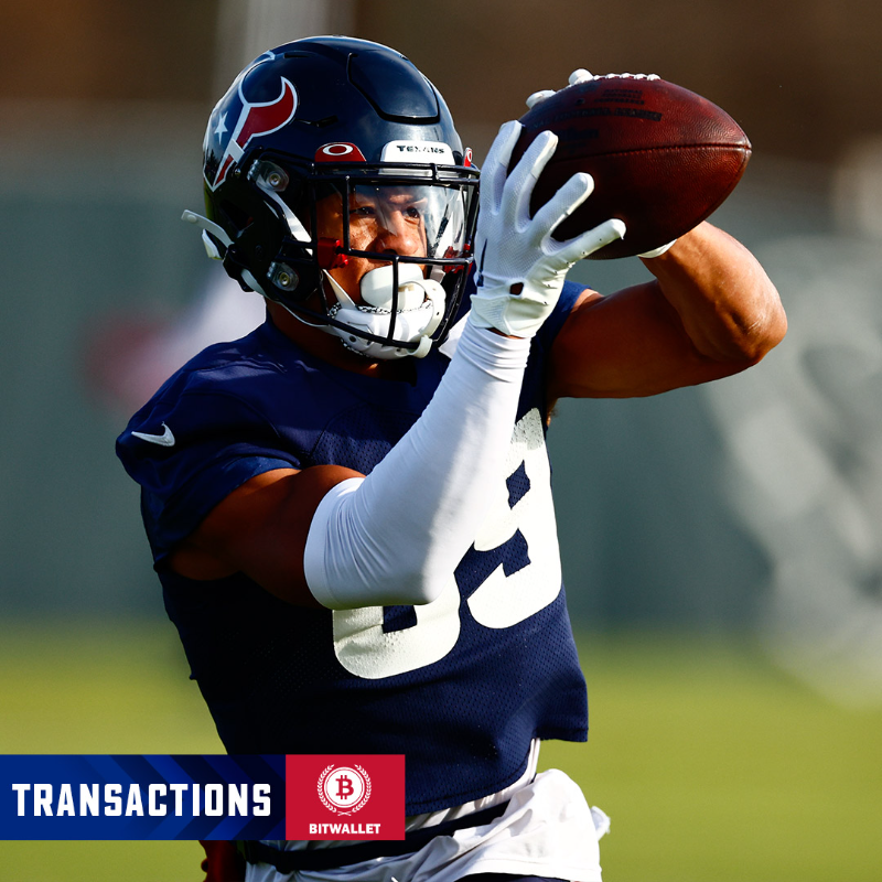 HoustonTexans's tweet photo. We have elevated WR Johnny Johnson III to the active roster ahead of #HOUvsIND.