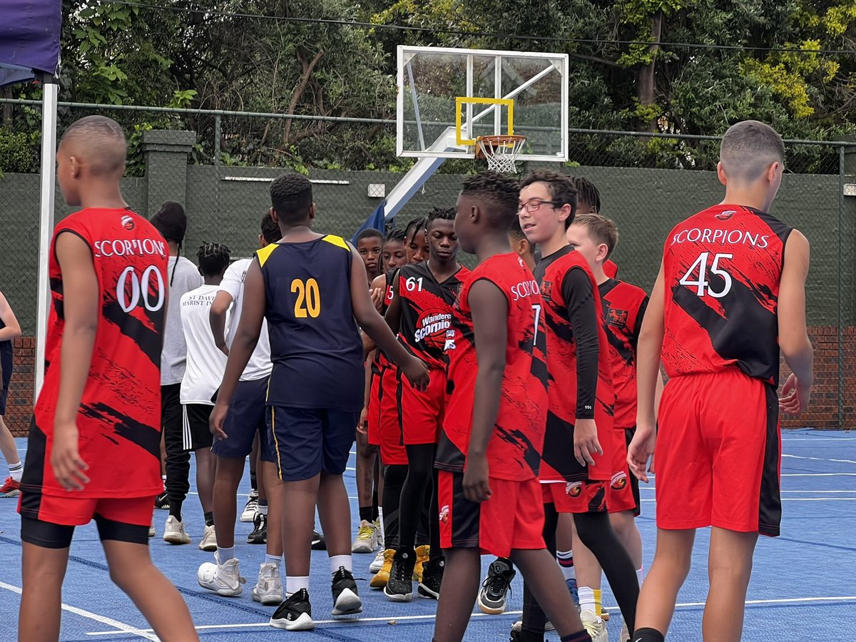 A week of solid preseason training culminates in some friendly matches against Wanderers Scorpions basketball club. Results were as follows:
SDMI U15 31-24 Scorpions
SDMI U16 23-21 Scorpions
Action resumes on Monday as we wrap up preparations ahead of season opener.
#InandaHoops
