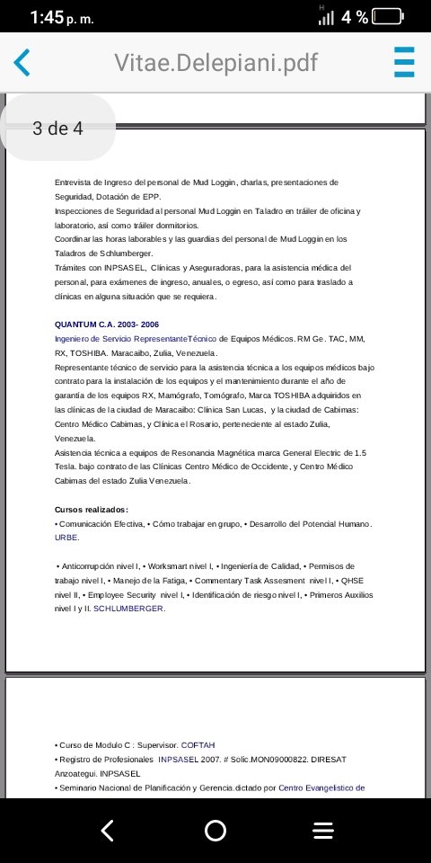 YurailuM's tweet photo. @PDVSA solicito empleo antes envié los miles de CV pero todo estaba paralizado. Ahora por favor  agradezco por empleo anexo mi CV https://t.co/YgO4GmGOPn