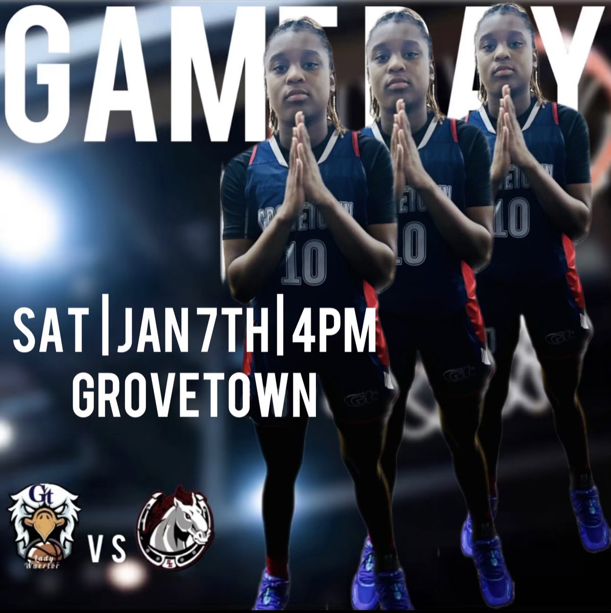 🚨 It’s Game Day! 🚨
Region play begins!
🆚 South Effingham
📍Grovetown HS
🕔 4PM
#NOW #GoLadyWarriors #Warriorsleadtheway