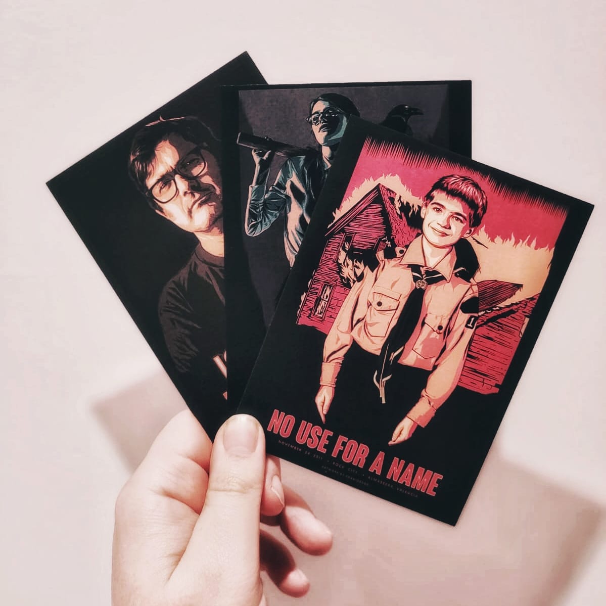 elpesodelavida's tweet photo. Punk rock postcards
#HxCLife #PunkDesign https://t.co/YZN2XN6LlJ