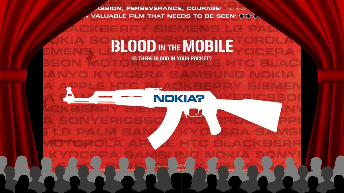 EcoSeezy's tweet photo. This weekend's documentary recommendation is Blood in the Mobile. Almost everybody has a cellphone. But where do the minerals come from to produce those? This sustainability documentary follows the supply chain showing how conflict minerals from Congo can end up in your cellphone https://t.co/vyOaHFUDWV