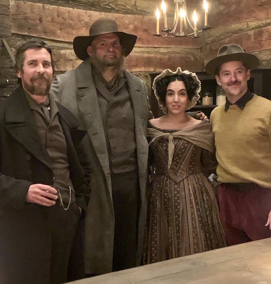 JohnFetterman's tweet photo. I've never claimed to have a face made for TV 😬 But maybe I have one for 1830...

G + I appeared in "Pale Blue Eye" with Christian Bale + Director Scott Cooper. And it's out on Netflix now.

Don't blink or you might miss us 🙄😂 https://t.co/FlMnu3UWFm