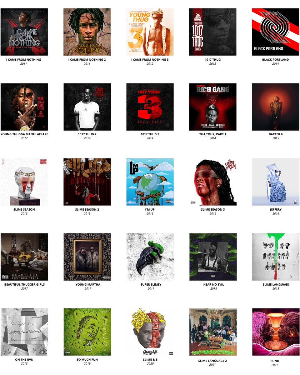 YoungStonerLife's tweet photo. favorite Young Thug project? 
#FreeYoungThug https://t.co/g5H9ZPH7JK