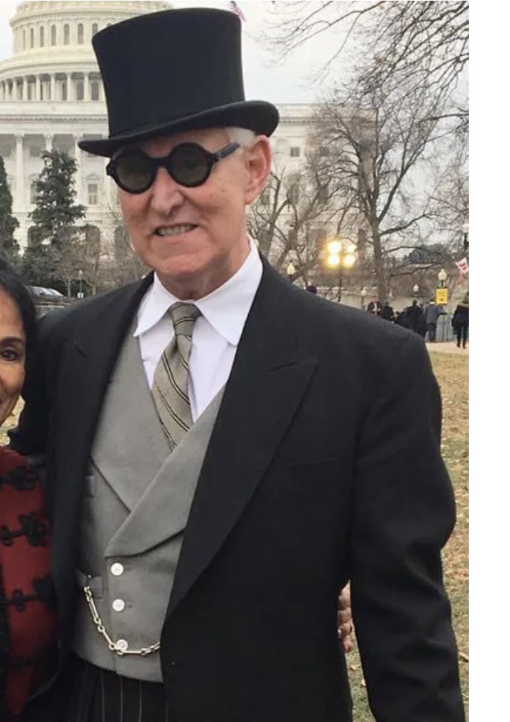 jillysuzz's tweet photo. @yourewrongabout I totally pictured Ty Warner to look like Roger Stone https://t.co/NJciHHpRF0