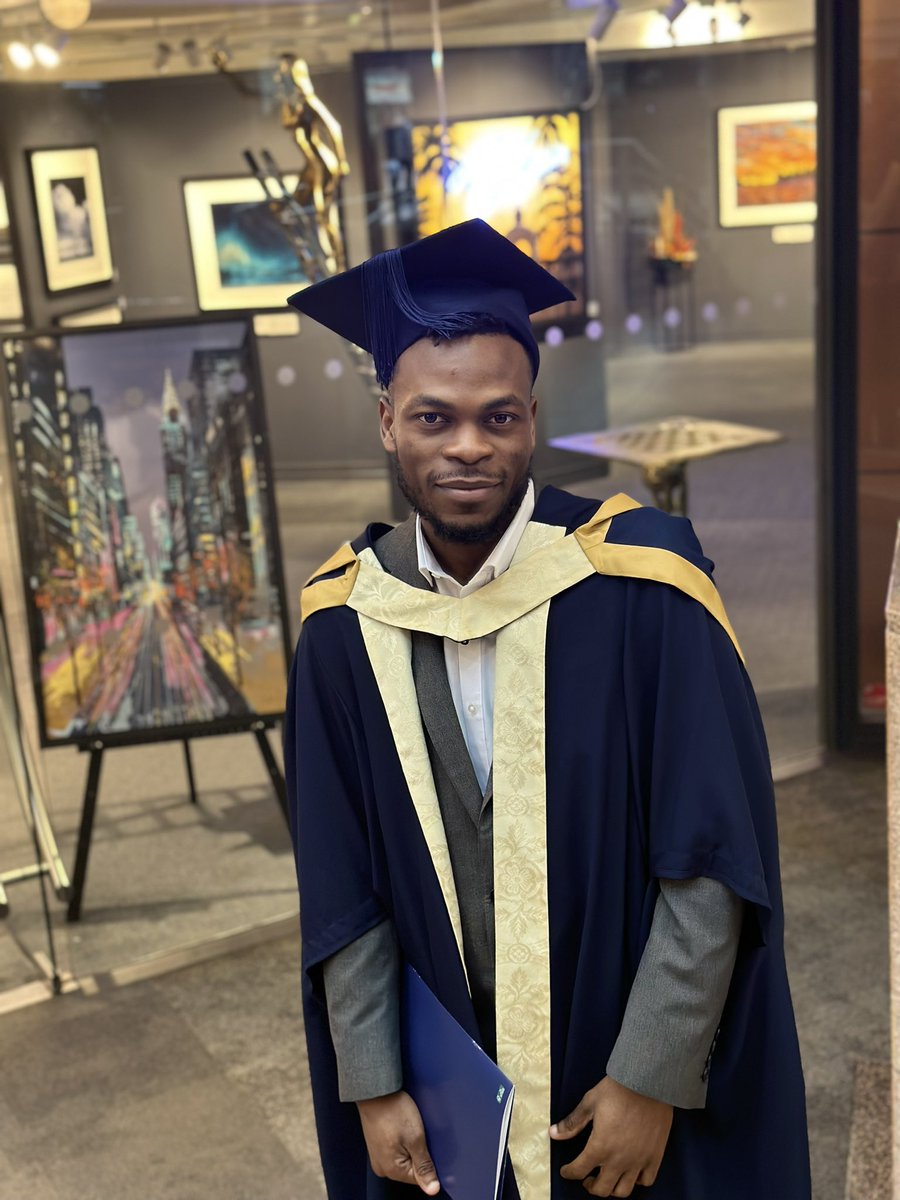 Banjo0111's tweet photo. Finally 🎓 MSc Accounting and Finance 🎓
Thank you @MyBCU 

#Masters #MSc #Accounting #IAMBCU #BCU #graduation https://t.co/X0ai3eVHpw