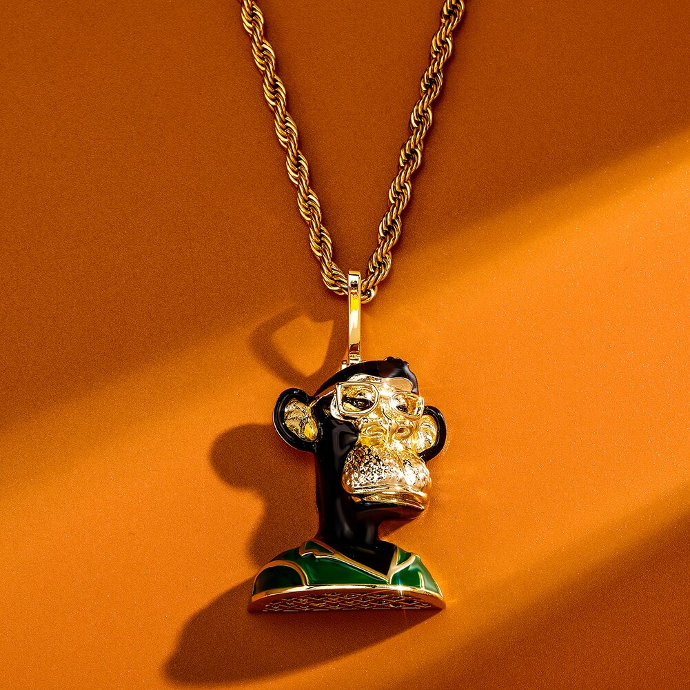 #cryptopunks  3d Pendant with golden chain 
customization is also available 

website: nftizeapparel.com

#NFTstaking #OpenSeaMarket #Caturday #Wrexham_AFC  #Soto #SaturdayVibes #Mendy #NationalBobbleheadDay #87000IRS #Vini #CalebLove #Vierling #THEYCANTBEATUS #JaredVerse