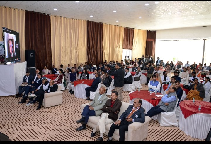 IIfmBhopal's tweet photo. As a part of International Herbal Fair 2022, an International Conference on Minor Forest Produce for Self Resilience was organised on 22-23 December, 2022 at Lal Parade Ground in Bhopal.
#iifmofficial #herbal #forestry #sustainability #PGDFM #PGDSM #admissions https://t.co/cPjetyVvBe