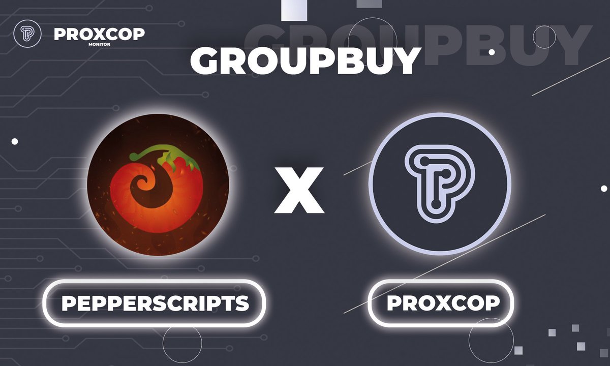 Proxcop c'est pas seulement les meilleurs pings, c'est aussi les meilleurs Groupbuys 😈 Thanks again <a href="/PepperScripts/">PepperScripts</a> 🌶️
Des sales GB dans le viseur 👀

Oubliez pas de rejoindre notre serveur restock : discord.gg/UYTv4MEk9y 🫡