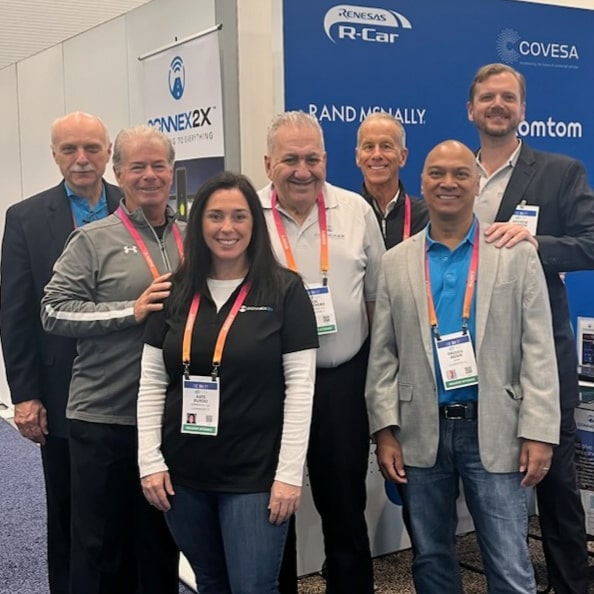 Let's get day 3 started at #ces2023! Our #team is excited and ready to show you how we will make #aftermarket vehicles connected. Stop by Booth 7505-West Hall. #v2x #connectedvehicle #greenlights #fuelsavings #smartcities #smart #safety