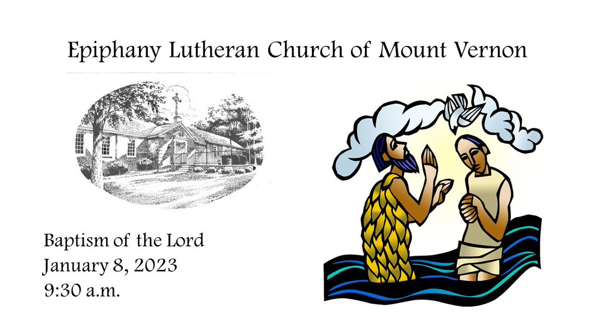 EpiphanyLuthMV's tweet image. When Jesus came to be baptized, John the Baptist protested - I&apos;m not worthy to baptize you. But Jesus didn&apos;t have a problem with it. If you think you&apos;re not good enough, God may well disagree with you too. Join our worship this Sunday, 9:30 a.m. All are welcome here.